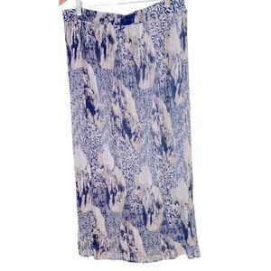 Ballinger Gold Boho Patterned Gypsy Skirt Size 2X